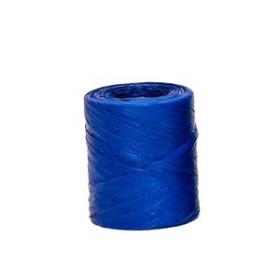 Rafia RAFIA CINTA de 4 mm ROLLO de 200 m AZUL 16201374  6142AM CS TP