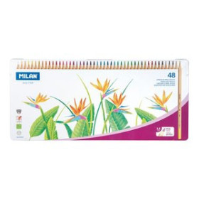 Lápices de colores LAPICES de COLORES MILAN HEXAGONAL MINA GRUESA 3