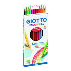 Lápices de colores LAPICES de COLORES GIOTTO COLORS 3.0 ESTUCHE de 24 12501090  232720