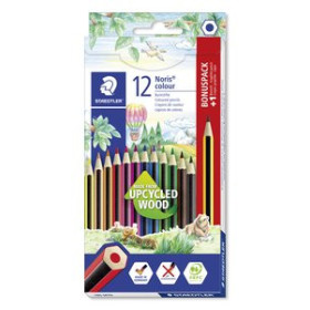 Lápices de colores LAPICES de COLORES STAEDTLER 185 NORIS COLOUR WOPEX estuche de 12 12501208  133305