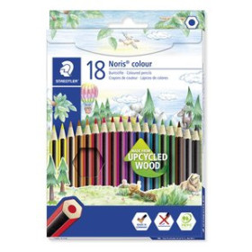 Lápices de colores LAPICES de COLORES STAEDTLER 185 NORIS COLOUR WOPEX estuche de 18 12501078  133341