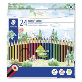 Lápices de colores LAPICES de COLORES STAEDTLER 185 NORIS COLOUR WOPEX estuche de 24 12501207  133327
