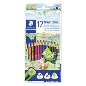 Lápices de colores LAPICES de COLORES STAEDTLER 187 NORIS COLOUR WOPEX estuche de 12 12501128  096032000