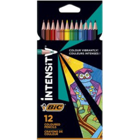 Lápices de colores LAPICES de COLORES BIC INTENSITY UP BLISTER de 12 12501132  105213000