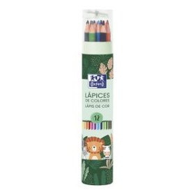 Lápices de colores LAPICES de COLORES OXFORD OXFANIMALS KIDS ESTUCHE de 12 23801922  479601
