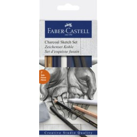 Lápices de grafito LAPICES  FABER-CASTELL CARBON CREATIVE STUDIO est.7 11302133  89908