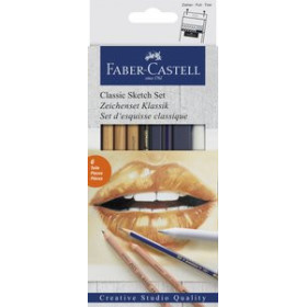 Lápices de grafito LAPICES  FABER-CASTELL DISEÑO CREATIVE STUDIO est.6 11302134  89910