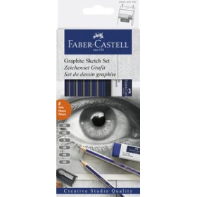 Lápices de grafito LAPICES  FABER-CASTELL GRAFITO CREATIVE STUDIO est.8 11302132  89905