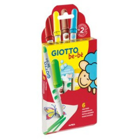 Rotuladores de colores ROTULADOR FIBRA GIOTTO BEBE SUPER de  6 62503616  51984