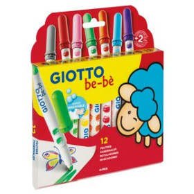 Rotuladores de colores ROTULADOR FIBRA GIOTTO BEBE SUPER de 12 62503615  51975