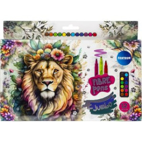 Rotuladores de colores ROTULADOR FIBRA CENTRUM MAGIC JUMBO ESTUCHE de 12 62503559  51946