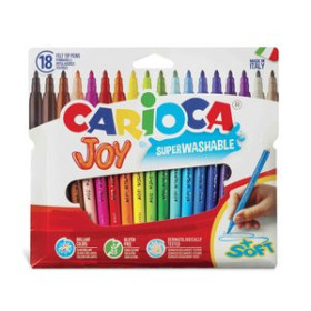 Rotuladores de colores ROTULADOR FIBRA CARIOCA JOY ESTUCHE de 18 11301100  263CFC90