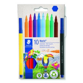 Rotuladores de colores ROTULADOR FIBRA STAEDTLER  326 NORIS CLUB CAJA CARTON de 10 11302345  932900