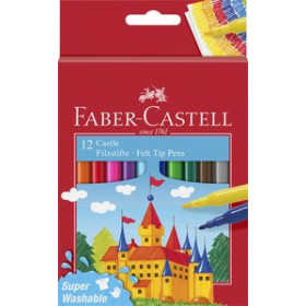 Rotuladores de colores ROTULADOR FABER-CASTELL CAJA de 12 11301930  934803
