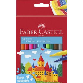 Rotuladores de colores ROTULADOR FABER-CASTELL CAJA de 24 11302346  932901