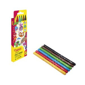 Rotuladores de colores ROTULADOR FIBRA JOVI   ESTUCHE de  6 11302329  1527222