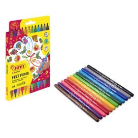 Rotuladores de colores ROTULADOR JOVI DOBLE PUNTA ESTUCHE de 12 SURTIDO 11302207  1522724