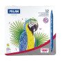 Rotuladores de colores ROTULADOR MILAN DOBLE PUNTA FINA/PINCEL CAJA de 12 11302211  1514304