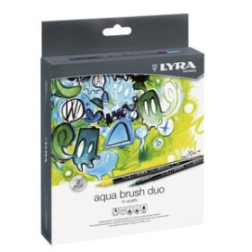 Rotuladores de colores ROTULADOR LYRA AQUA BRUSH DUO Est. 36 (rotulador+pincel) 11301945  58102