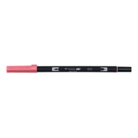 Rotuladores de colores ROTULADOR TOMBOW DOBLE PUNTA PINCEL ROSA PUNCH 11302216  400185859