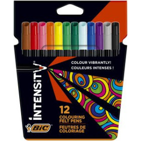 Rotuladores de colores ROTULADOR FIBRA BIC COLOR UP / INTENSITY BLISTER de 12 25101038  S0219670