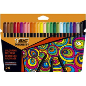 Rotuladores de colores ROTULADOR FIBRA BIC COLOR UP / INTENSITY BLISTER de 24 25101029  S0219820