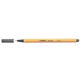 Rotuladores de fibra ROTULADOR FIBRA STABILO POINT 88  GRIS OSCURO 28301556  19219