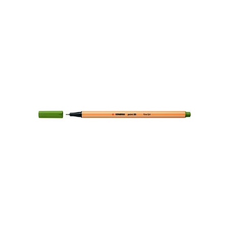 Rotuladores de fibra ROTULADOR FIBRA STABILO POINT 88  VERDE MUSGO 25901614  12750