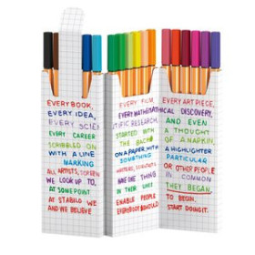 Rotuladores de fibra ROTULADOR FIBRA STABILO POINT 88 ESTUCHE ZIG-ZAG de 18 25901695  69722