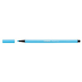 Rotuladores de fibra ROTULADOR FIBRA STABILO PEN 68  AZUL FLUORESCESTE 25901699  69734