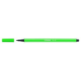 Rotuladores de fibra ROTULADOR FIBRA STABILO PEN 68  VERDE FLUORESCESTE 42502238  GMO-DMS-WDOOBK-01