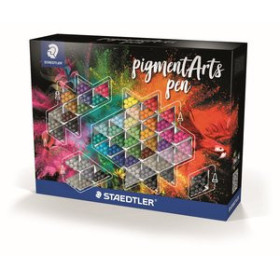 Expositor surtido EXPOSITOR STAEDTLER ROTULADORES GAMA PIGMENT ART PEN SURTIDO