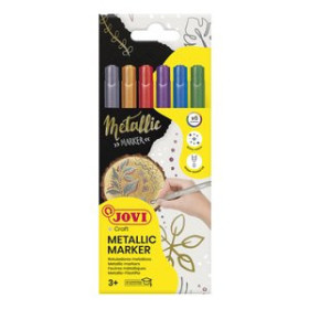 Rotuladores de colores ROTULADOR FIBRA JOVI DECOR METALIC ESTUCHE de  6 25401008  3093106