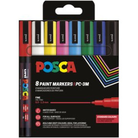 Marcadores de tinta opaca no permanente MARCADOR T.OPACA NO PERM. UNI POSCA  0