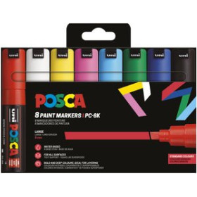 Marcadores de tinta opaca no permanente MARCADOR T.OPACA NO PERM. UNI POSCA  8