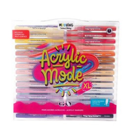 Rotuladores acrilicos ROTULADOR ACRILICO MOOVING 3.4-3.7mm  PACK de 60 22601037  60470062