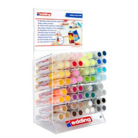 Marcadores permanentes MARCADOR ACRYLIC EDDING 5000 BISELADO (5-10 mm) EXPOSITOR de 57 24101537  27RP