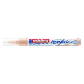 Marcadores permanentes MARCADOR ACRYLIC EDDING 5100 CONICO (2-3 mm) BEIGE CALIDO 11201327  K110V/96