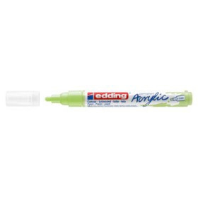 Marcadores permanentes MARCADOR ACRYLIC EDDING 5100 CONICO (2-3 mm) VERDE PASTEL 11201104  BL77-Pentel-S
