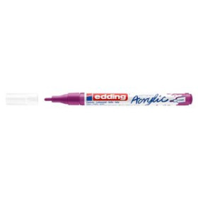 Marcadores permanentes MARCADOR ACRYLIC EDDING 5300 CONICO (1-2 mm) ARANDANO 11201110  BL77-Pentel-E