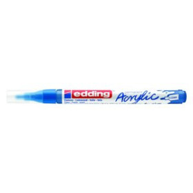 Marcadores permanentes MARCADOR ACRYLIC EDDING 5300 CONICO (1-2 mm) AZUL GENCIANA 11201106  BL77-Pentel-P