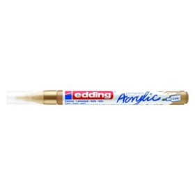 Marcadores permanentes MARCADOR ACRYLIC EDDING 5300 CONICO (1-2 mm) ORO 11201138  BL-G2-7-V