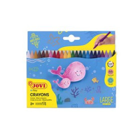 Ceras de colores CERAS JOVI HEXAGONAL ESTUCHE DE 24 30301939  10351029