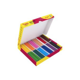 Ceras de colores CERAS JOVI PLASTICOLOR CAJA DE 300 SURTIDAS 11201097  42701001