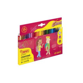Ceras de colores CERAS JOVI PLASTICOLOR ESTUCHE DE 24 30301998  10351031