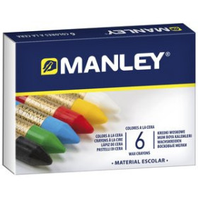 Ceras de colores CERAS MANLEY ESTUCHE DE  6 REF: 106 10201735  RX-2014B BALL-02