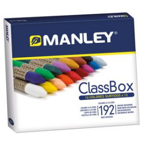 Ceras de colores CERAS MANLEY EXPOSITOR DE 192 10201538  RX-6002-02
