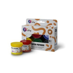Témperas clásicas TEMPERA TCOLORS 40 ml ESTUCHE de 6 10101482  348136