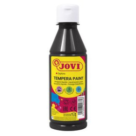 Témperas líquidas TEMPERA JOVI LIQUIDA  250 ml (botella) NEGRO 10211726  487116000
