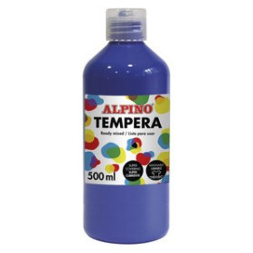 Témperas líquidas TEMPERA ALPINO LIQUIDA  500 ml (botella) AZUL ULTRAMAR 10205850  89784